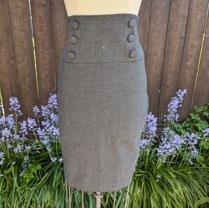 High Waisted Pencil Skirt